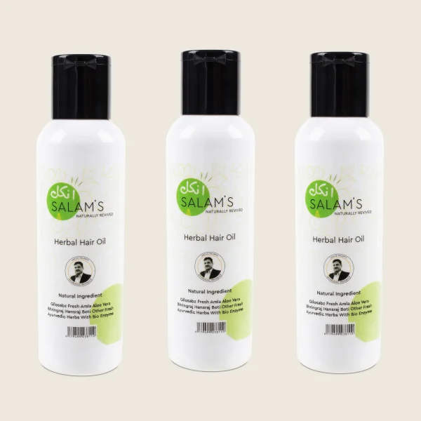 Buy 2 Herbal Hair Oils, Get 1 Free – Organic Bundle - Image 2
